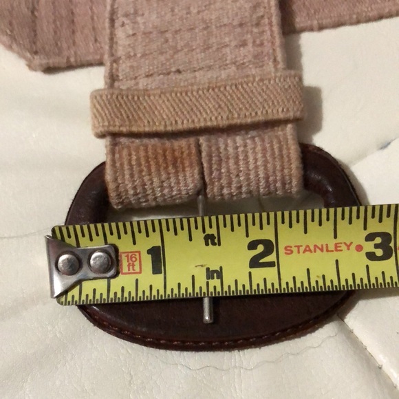 Vintage Woven Belt with Leather Buckle-Tan-Southwest Vibes - Picture 10 of 16